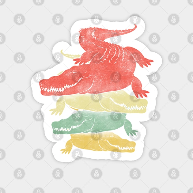 Alligator Gift Idea for Crocodile Fans Sticker by alwe-designs